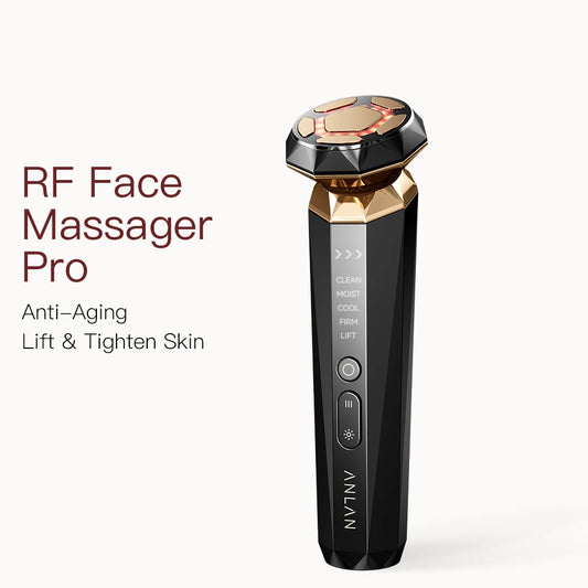 ANLAN 5-Color LED Facial Mask with red light therapy for collagen boost and anti-aging