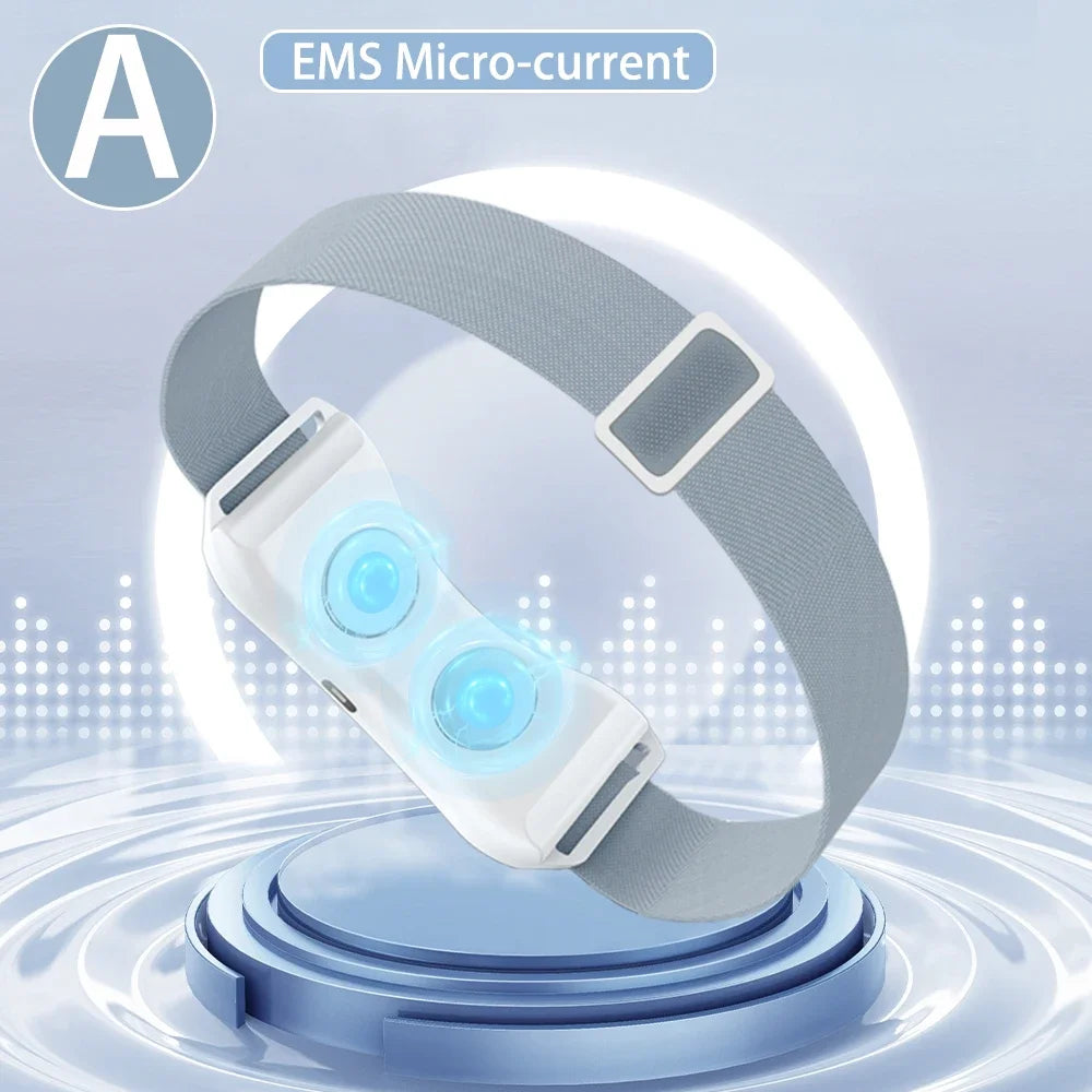 Close-up of V-shape face lift device with ergonomic design