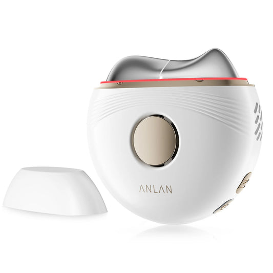 ANLAN electric Gua Sha massager with EMS, hot and cold therapy for facial lifting