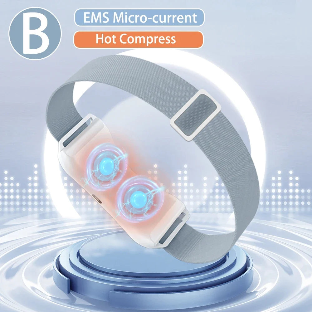 Portable facial massager for wrinkle removal and skin tightening