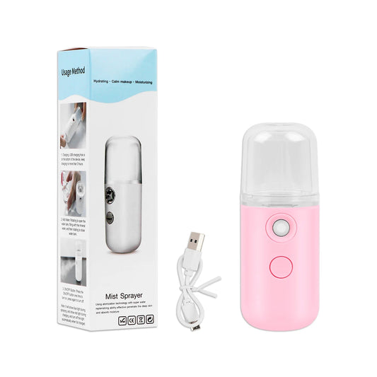 Cerasa USB-rechargeable nano mist facial steamer for instant hydration