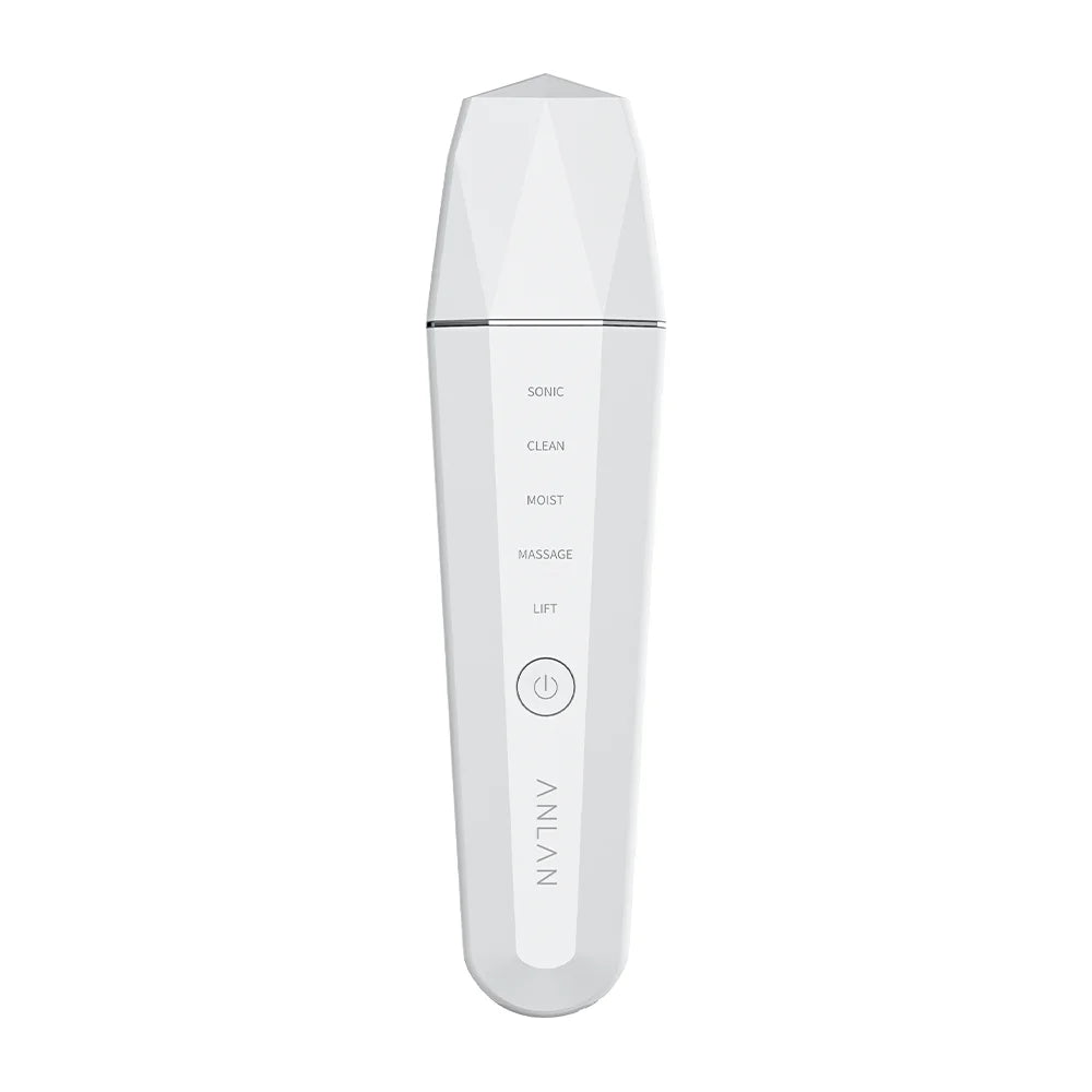 Anlan 5-in-1 Ultrasonic Skin Scrubber & Facial Device — Deep Cleansing & Pore Minimizer